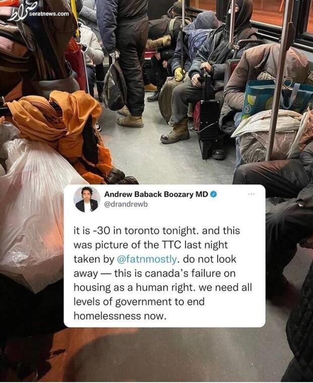 مترو خوابی در کانادا