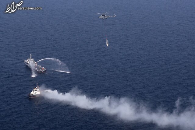 رزمایش مرکب کمربند امنیت دریایی ۲۰۲۲ با حضور ایران، چین و روسیه در اقیانوس هند آغاز شد