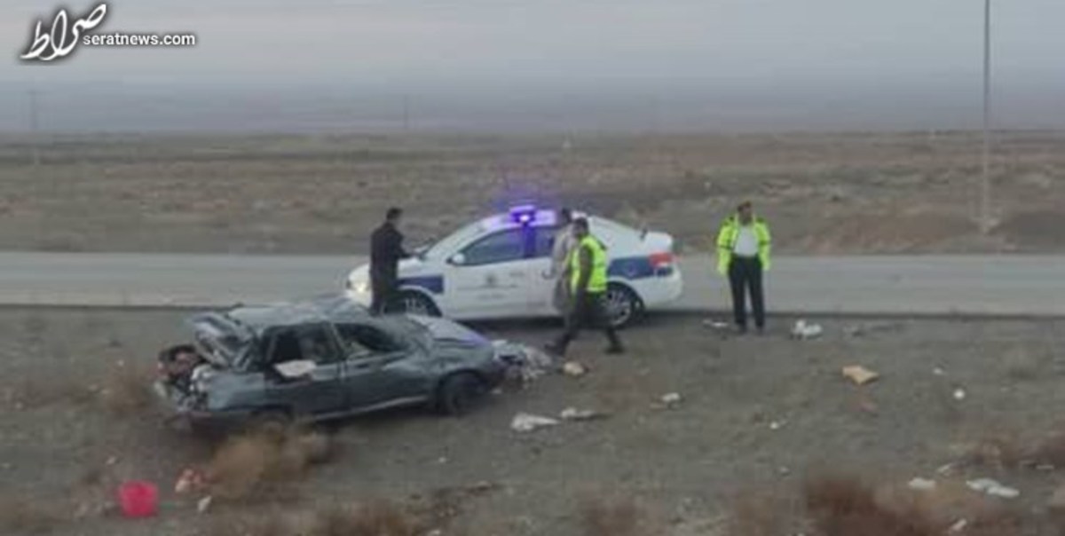 دو مصدوم در آتش سوزی خودرو پژو در جاده اصفهان - زیار