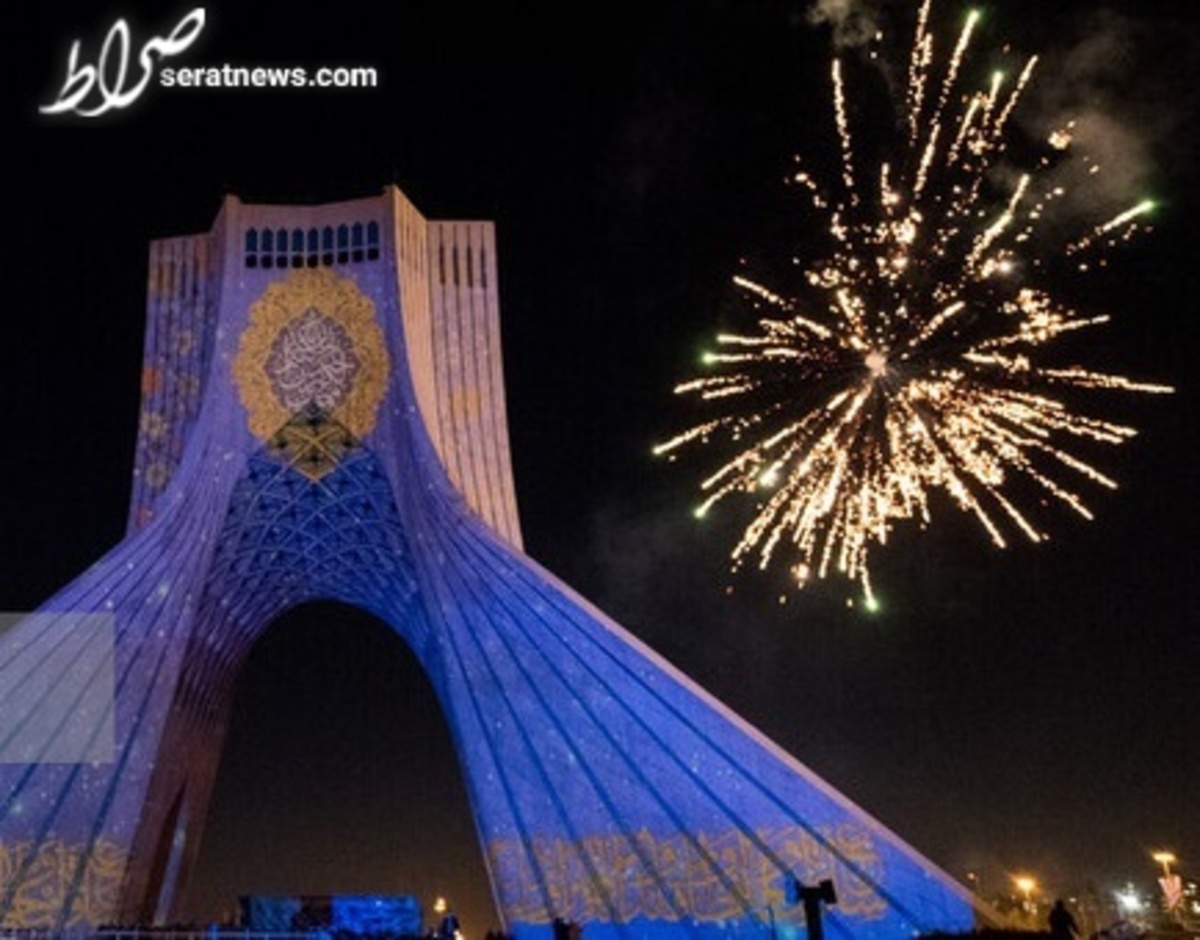 برگزاری مراسم نورافشانی همزمان با ۲۲ بهمن در بیش از ۱۰۰۰ نقطه از شهر تهران