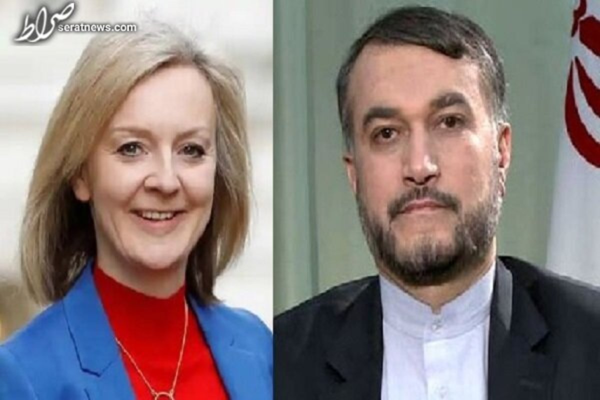 گفتگوی تلفنی وزرای امور خارجه ایران و انگلیس