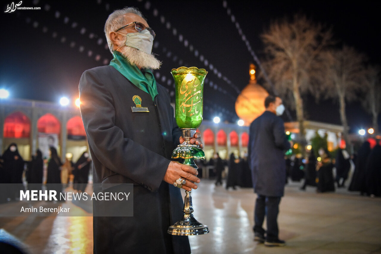 عکس / مراسم لاله گردانی در شیراز