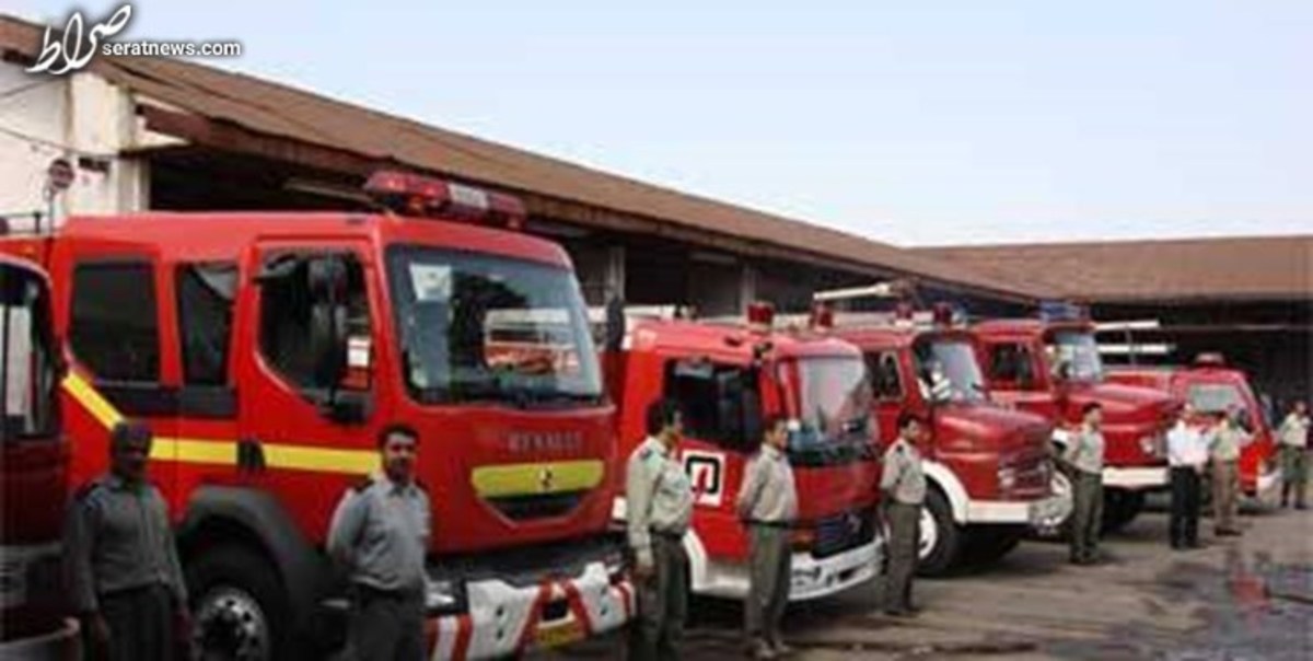 نجات ۱۵ نفر در آتش سوزی هولناک بندرعباس