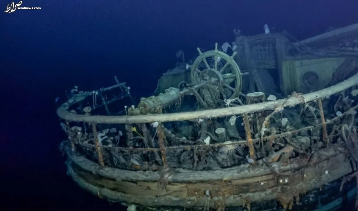 عکس/ کشتی غرق شده «سر ارنست شاکلتون» پس از ۱۰۷ سال پیدا شد