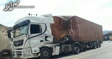 10 مصدوم و یک کشته در تصادف تریلی با سواری