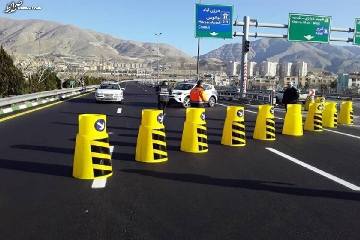 وضعیت جاده ها / آزادراه تهران-شمال هم مسدود شد