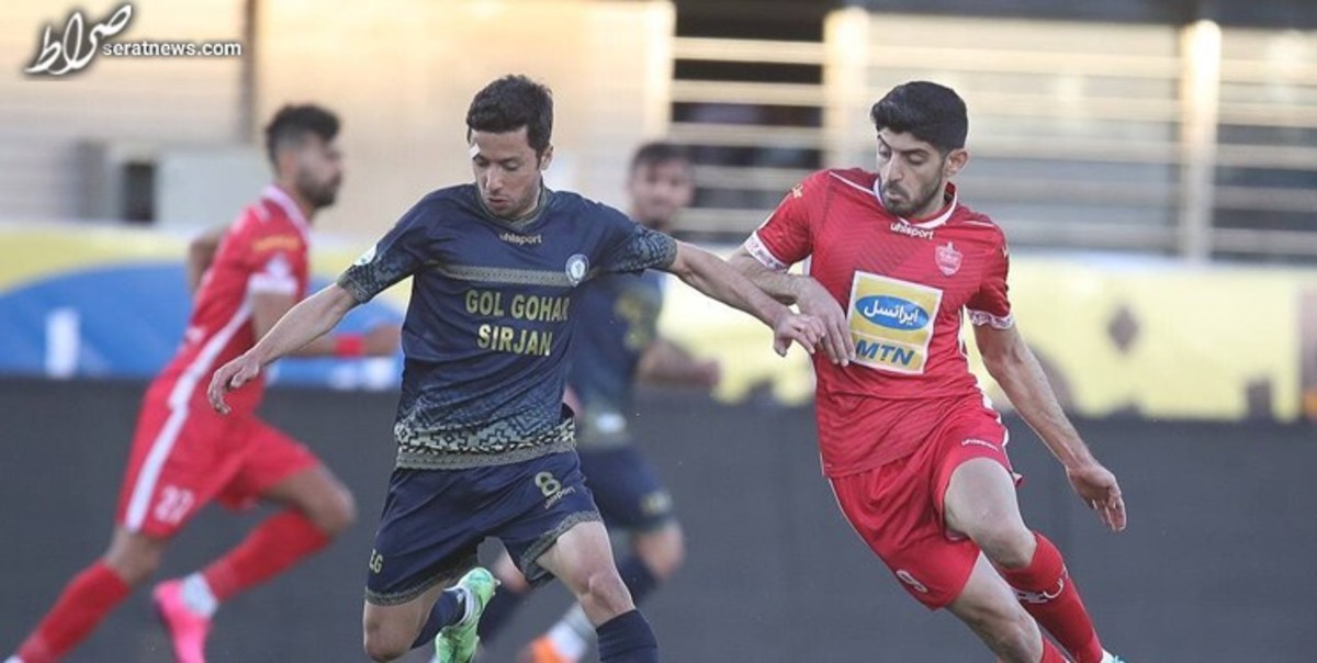 تساوی گلگهر و پرسپولیس در نیمه اول با چاشنی اشتباه لک و گل مشکوک