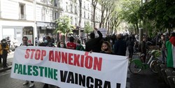 فریاد هزاران شهروند فرانسوی؛ اسرائیل قاتل است