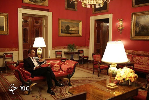از اتاق قرمز کاخ سفید چه می‌دانید؟ +عکس