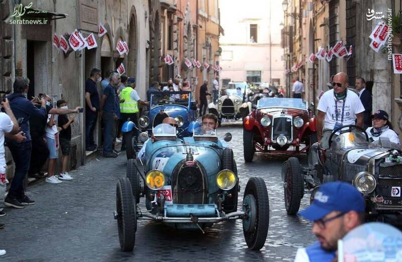 رالی خودروهای قدیمی در ایتالیا 