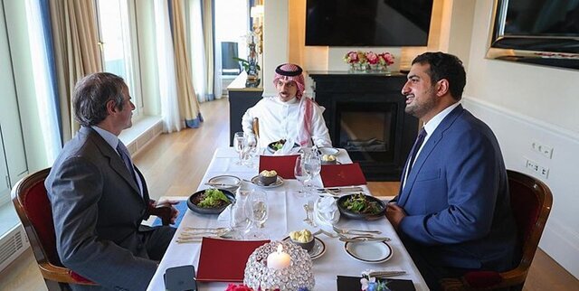 میز ناهار ضدایرانی وزیرخارجه عربستان با گروسی+ عکس