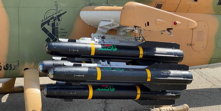 تجهیز بالگردهای سپاه به موشک نقطه‌زن جدید