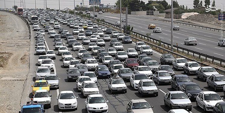 آخرین وضعیت ترافیک جاده‌های کشور‌