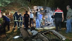 تصادف مرگبار اتوبوس مهاجران در شرق ترکیه