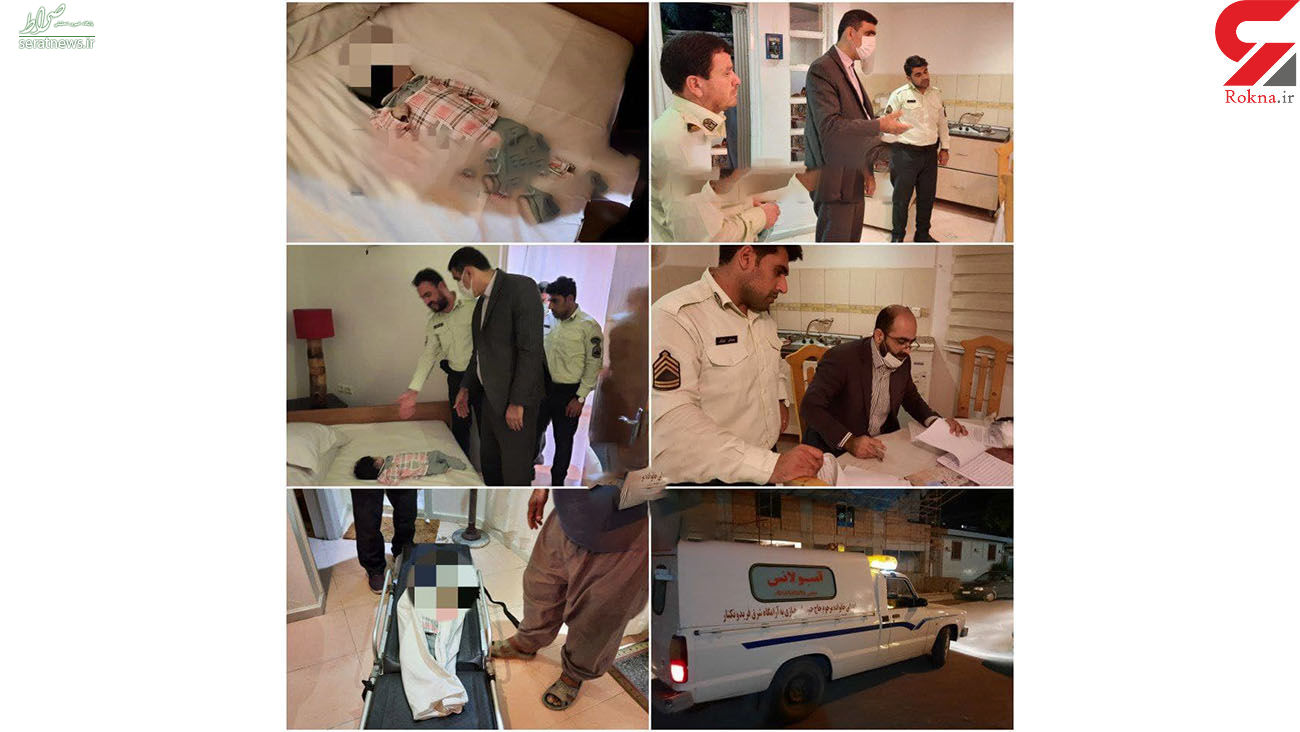 جسد نوزاد تهرانی