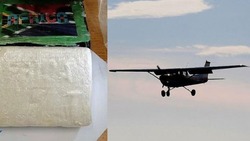 اشتباه عجیب قاچاقچیان مواد مخدر حین توزیع مواد با هواپیما!