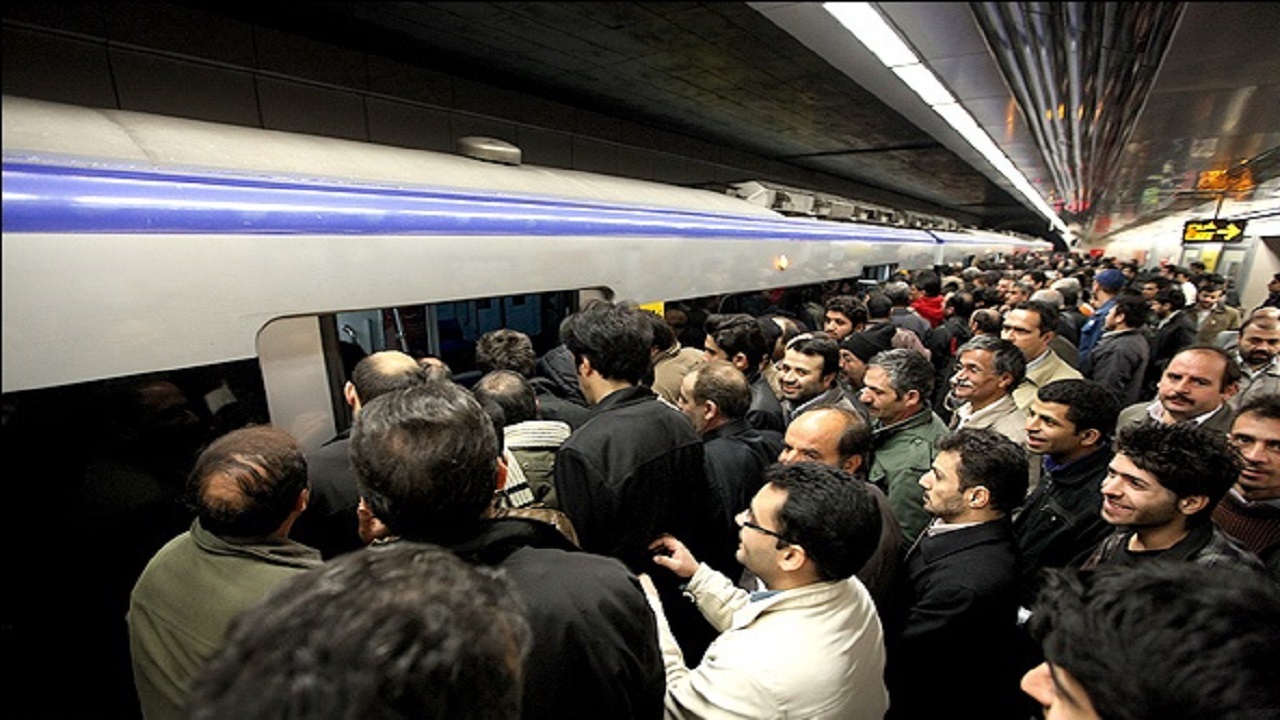 علت ازدحام مسافران مترو اعلام شد