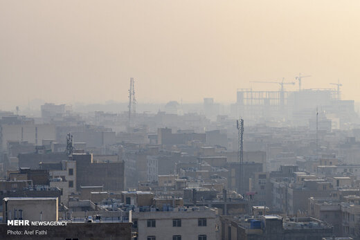 پیش‌بینی آلودگی هوا در مناطق شلوغ تهران