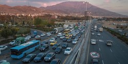 ترافیک سنگین در محور کندوان و آزادراه کرج-قزوین-کرج/۷ جاده مسدود است