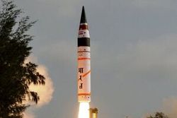 آزمایش موفقیت آمیز موشک جدید بالستیک هند