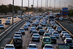 کاهش تردد و ترافیک در محور‌های مواصلاتی کشور