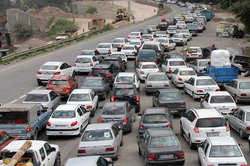 شلوغی محسوس جاده‌ها در پایان هفته گذشته