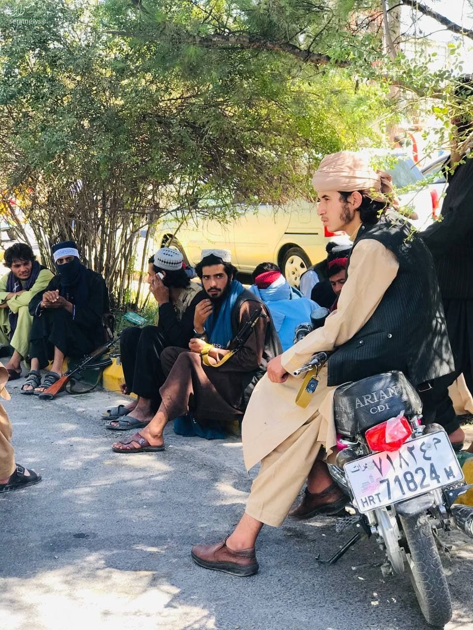 طالبان در خیابان های هرات
