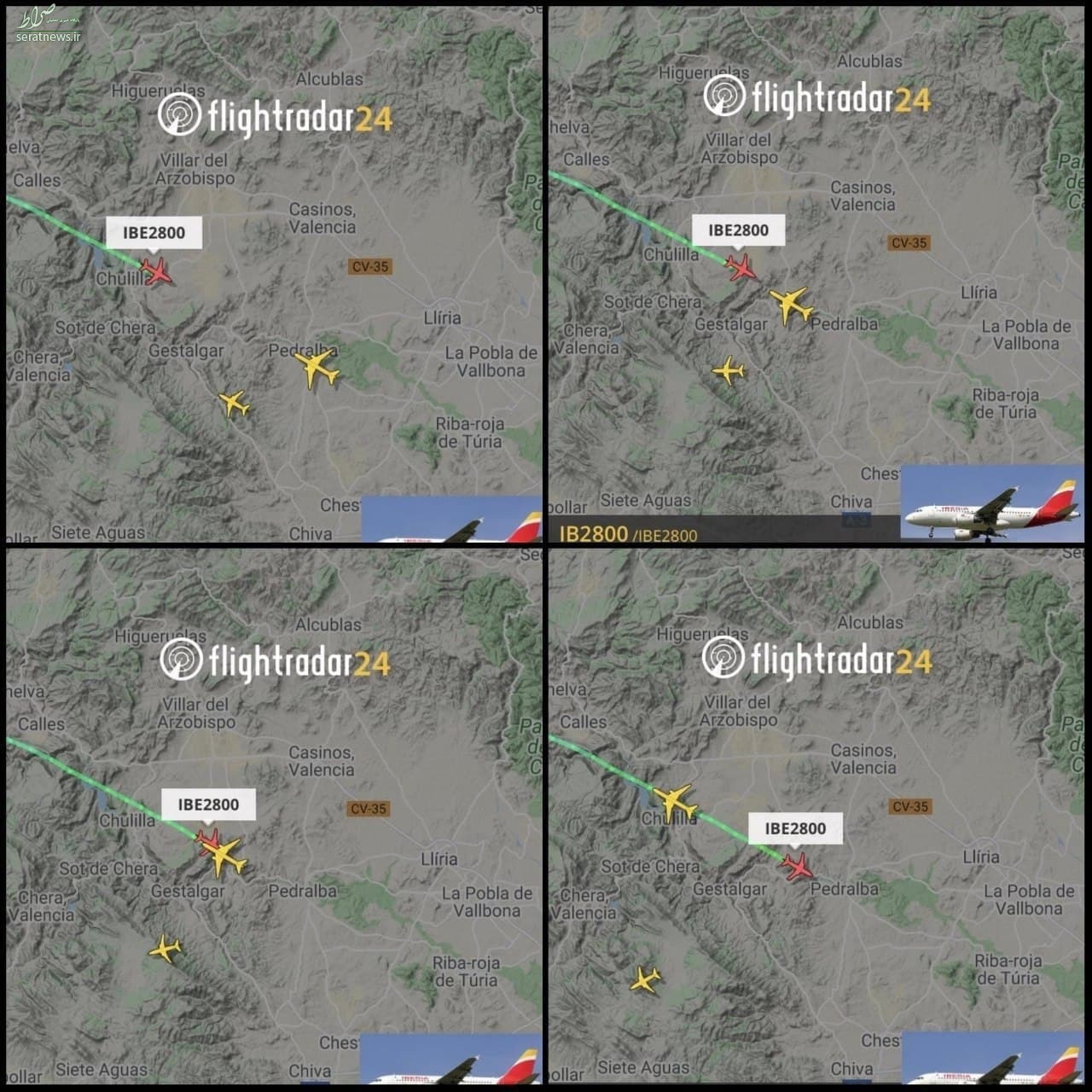 پرواز تیم رئال مادرید