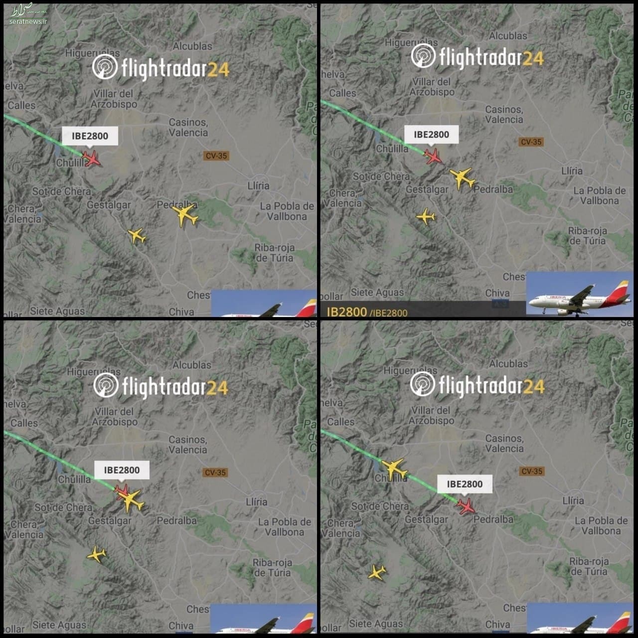 پرواز تیم رئال مادرید