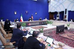 قدردانی ابراهیم رئیسی از وزرای دولت روحانی در آخرین جلسه