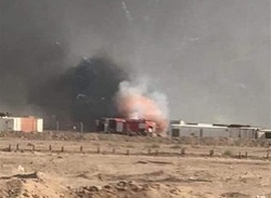 انفجار در زاغه مهمات حشد الشعبی در نجف