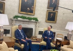 الکاظمی با رئیس جمهور آمریکا دیدار کرد/بایدن: حضور نظامی ما در انتهای ۲۰۲۱ به پایان می‌رسد