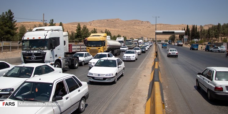 ترافیک در کندوان و آزادراه کرج - قزوین