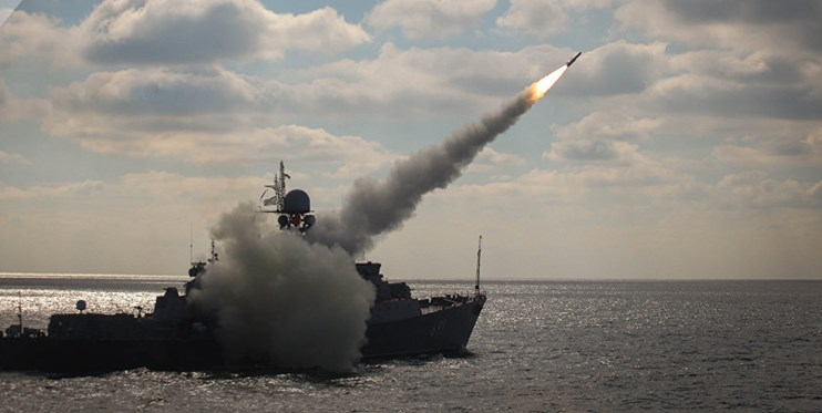 شلیک موشک‌های کالیبر روسیه در دریای خزر