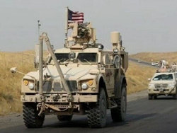انفجار بمب در مسیر کاروان آمریکایی در بغداد