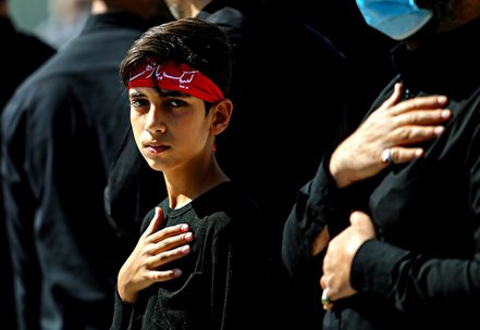 تصاویر/ دسته عزاداری شهادت امام حسن عسکری (ع)