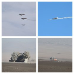 انهدام اهداف دشمن با بمب یاسین ۹۰/رهگیری هوایی در ارتفاع پست