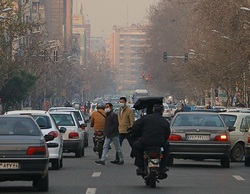 هوای تهران با شاخص ۹۸ در شرایط 