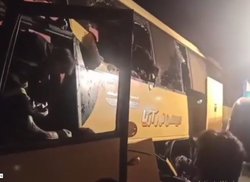 تصادف مرگبار اتوبوس با کشنده ولوو در محور سقز - دیواندره