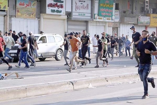 اوضاع ملتهب در «منطقه سبز» بغداد/ مطالبات معترضان چیست؟