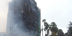 برج رامیلا چالوس کامل در آتش سوخت