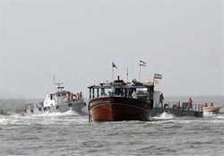 کشتی ایرانی به گِل نشسته «نجوا ۲» در کانال ولگا مسیر خود را از سرگرفت