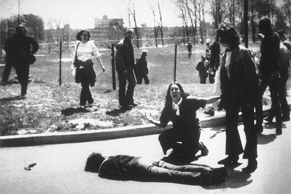 عکسی تکان‌دهنده از «کشتار دانشگاه کنت»
