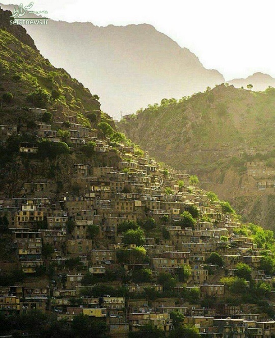 عکس/ روستای پلکانی اورامان کردستان