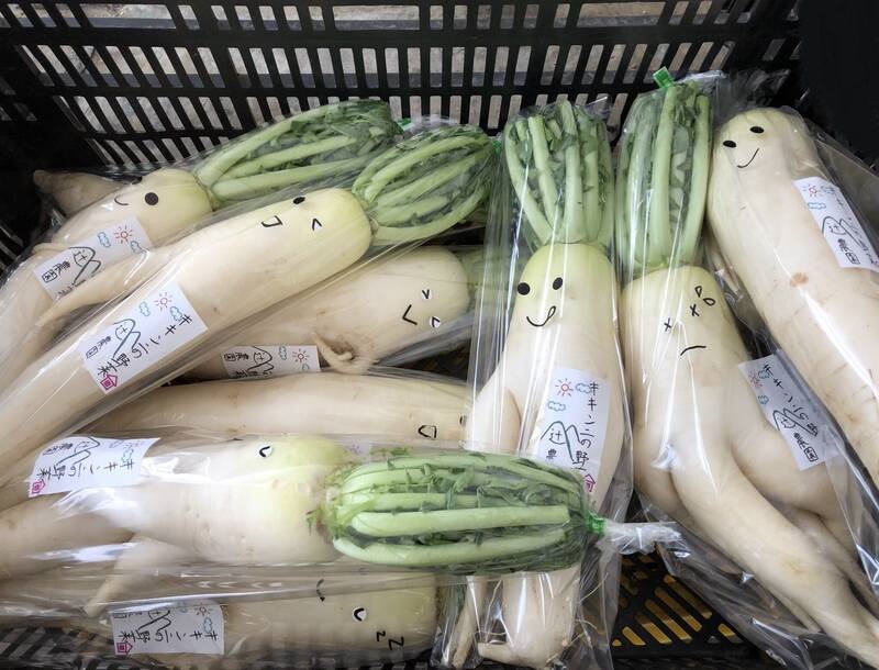 عکس/ خلاقیت ژاپنی‌ها در بسته بندی سبزیجات
