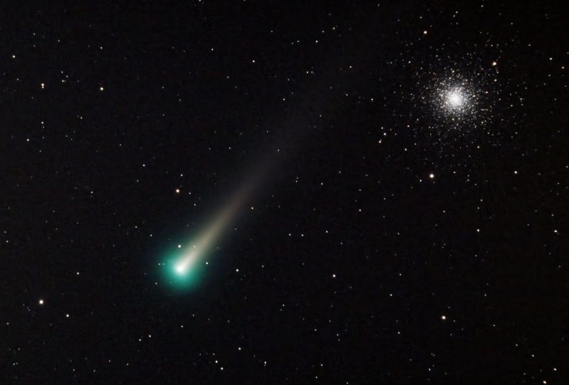 حضور درخشان‌ترین ستاره دنباله دار، در آخرین روز‌های ۲۰۲۱
