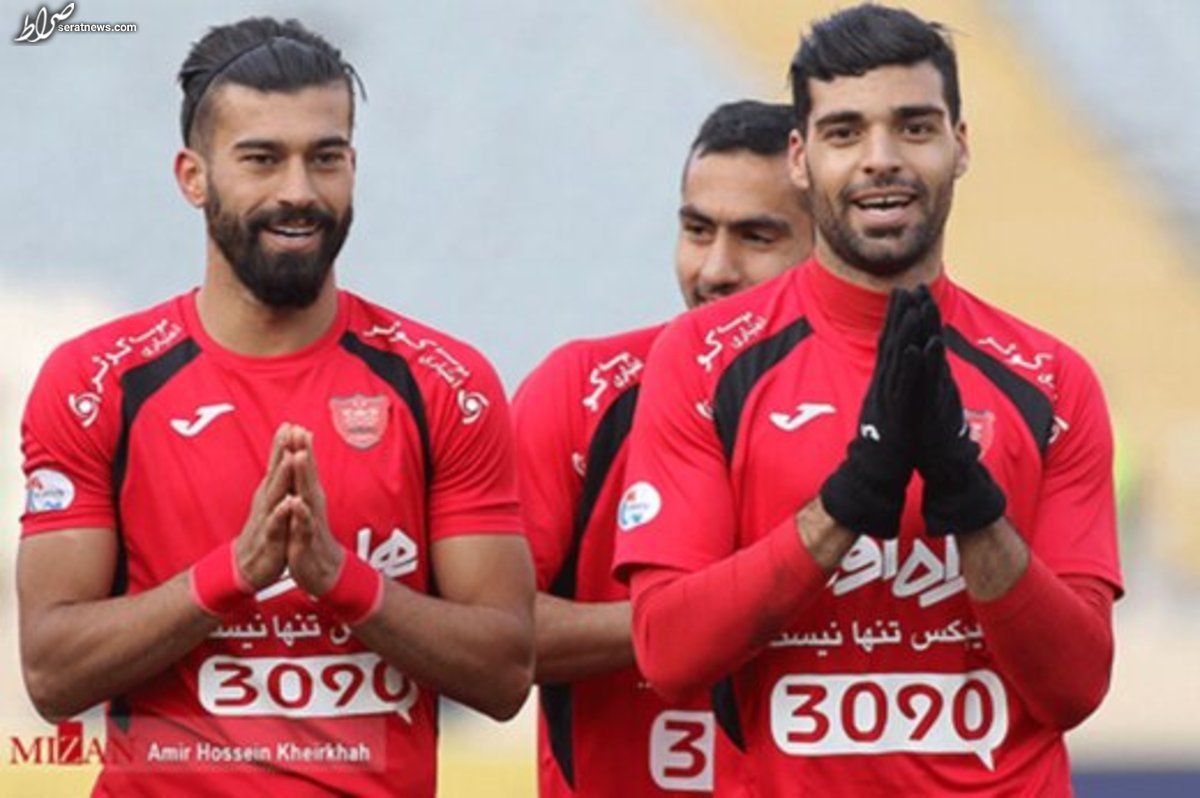 عکس / دو قلوهای جنجالی پرسپولیس بهم رسیدند