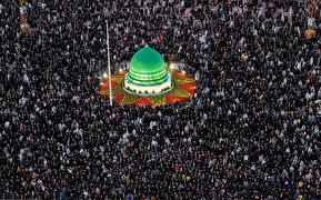 تصاویر /تحویل سال ۱۴۰۱ در حرم امام رضا (ع)