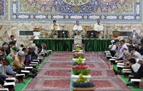 تصاویر / مراسم جزء خوانی قرآن کریم در حسینیه رضوی