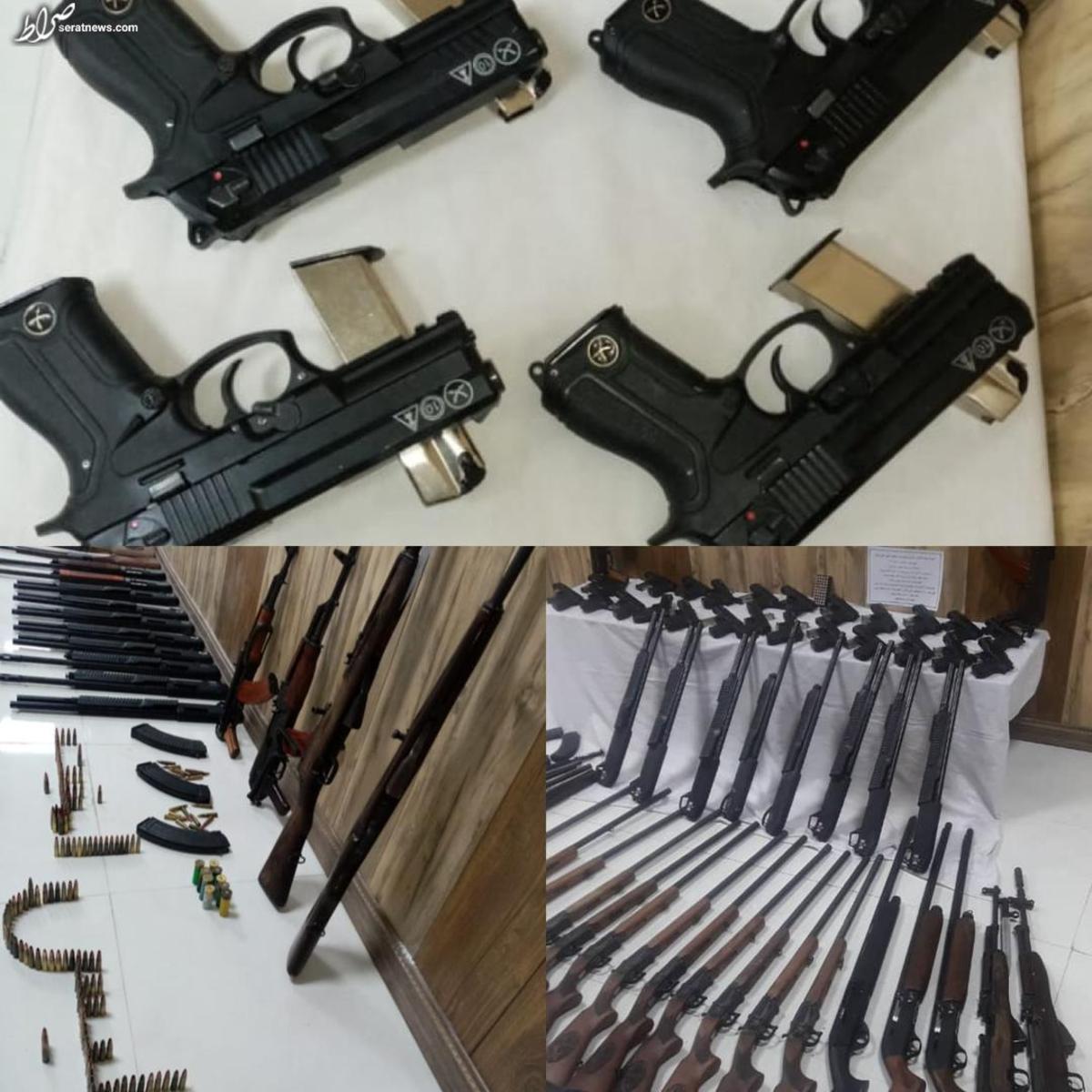 انهدام باند بزرگ قاچاق سلاح و مهمات در خوزستان
